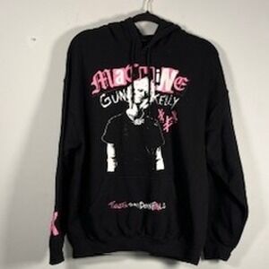 XX Machine Gun Kelly Black Pink Tickets To My Downfall Tour Hoodie Sweatshirt